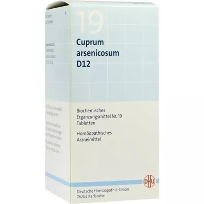 BIOCHEMIE DHU 19 Cuprum arsenicosum D 12 tablet, 420 ks