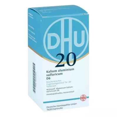 DHU 20 kamenec draselný.síra.Tablety D6 (420 kusů)
