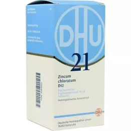 BIOCHEMIE DHU 21 Zincum chloratum D 12 tablet, 420 ks