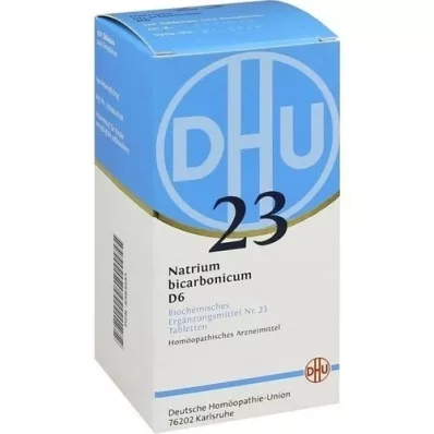 BIOCHEMIE DHU 23 Natrium bicarbonicum D 6 tbl, 420 ks