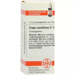 ELAPS corallinus D 12 kuliček, 10 g