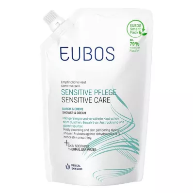 EUBOS SENSITIVE Sprcha &amp; Krémová náplň, 400 ml