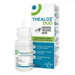 THEALOZ Duo oční kapky, 10 ml