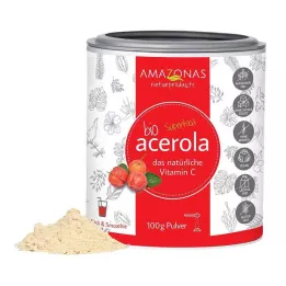 ACEROLA 100% organický čistý přírodní vitamín C v prášku, 100 g