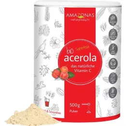 ACEROLA 100% organický čistý přírodní vitamín C v prášku, 500 g