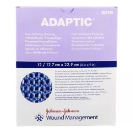 ADAPTIC Vlhký obvaz na rány 12,7x22,9 cm, 12 ks