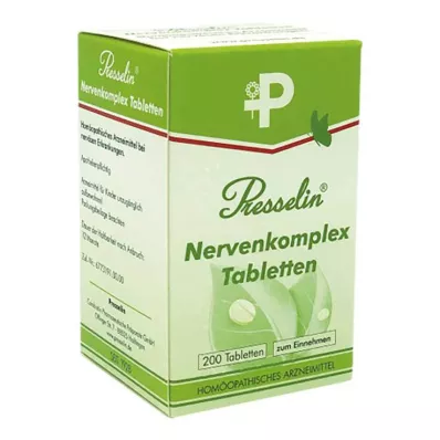 PRESSELIN Tablety Nerve Complex, 200 ks