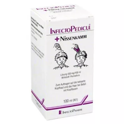 INFECTOPEDICUL Roztok + hřeben na nit, 100 ml