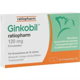 GINKOBIL-ratiopharm 120 mg potahované tablety, 30 ks