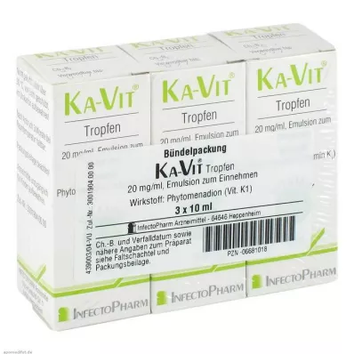 KA VIT Kapky, 3X10 ml