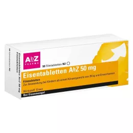 EISENTABLETTEN AbZ 50 mg potahované tablety, 50 ks