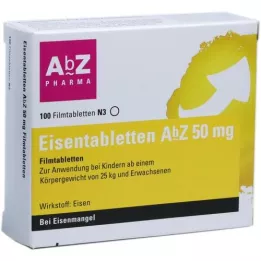 EISENTABLETTEN AbZ 50 mg potahované tablety, 100 ks