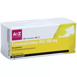 EISENTABLETTEN AbZ 100 mg potahované tablety, 50 ks