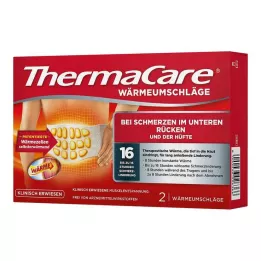 THERMACARE Zábaly na záda S-XL pro úlevu od bolesti, 2 ks