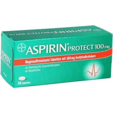 ASPIRIN Protect 100 mg entericky potahované tablety, 98 ks