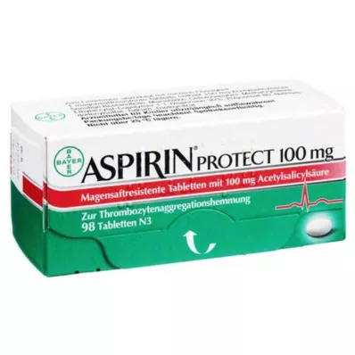 ASPIRIN Protect 100 mg entericky potahované tablety, 98 ks