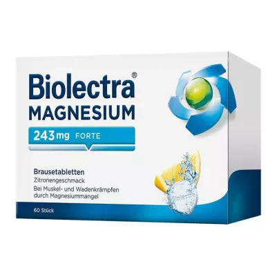 BIOLECTRA Hořčík 243 mg forte Lemon Br. tbl, 60 ks BIOLECTRA Hořčík 243 mg forte Lemon Br. tbl, 60 ks