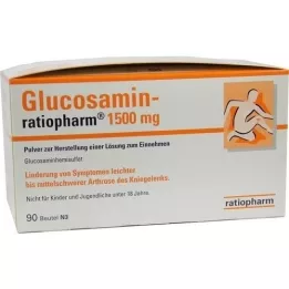 GLUCOSAMIN-RATIOPHARM 1500 mg Plv.z.H.e.L.z.Einn., 90 ks