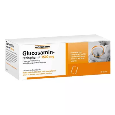 GLUCOSAMIN-RATIOPHARM 1500 mg Plv.z.H.e.L.z.Einn., 90 ks