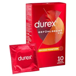 DUREX Extra velké kondomy Sensitive, 10 ks