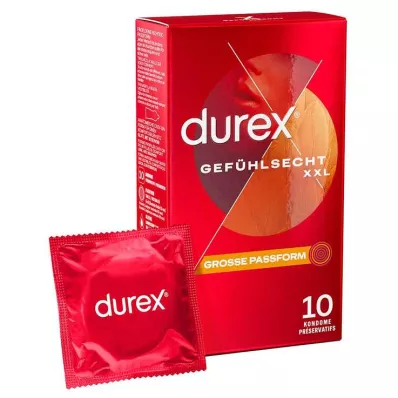 DUREX Extra velké kondomy Sensitive, 10 ks