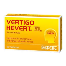 VERTIGO HEVERT SL Tablety, 40 ks
