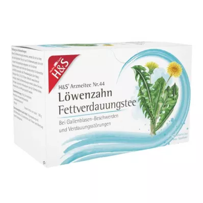 H&amp;S Pampeliška Filtrační sáček, 20X2,0 g