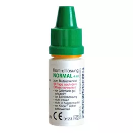 GLUCO TEST Plus kontrolní roztok normální, 4 ml