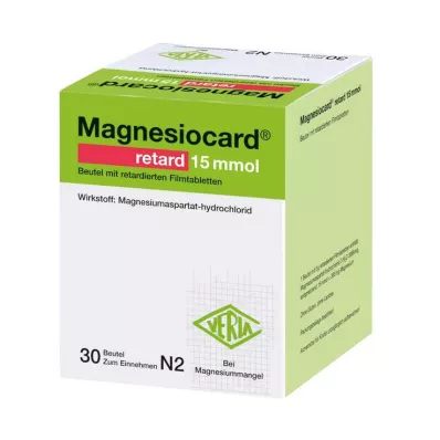 MAGNESIOCARD retard 15 mmol sáček s ret.filmtabl., 30 ks