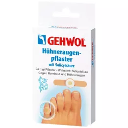 GEHWOL Kukuřičná náplast s kyselinou salicylovou, 6 ks