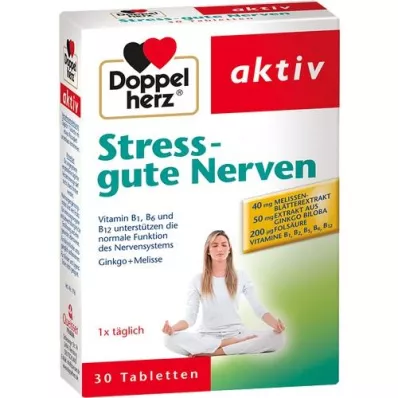 DOPPELHERZ Stresové tablety na dobré nervy, 30 ks