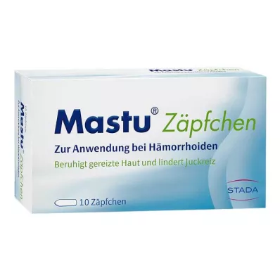 MASTU Čípky na hemoroidy, 10 ks