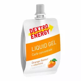 DEXTRO ENERGY Sportovní výživový tekutý gel Orange, 60 ml