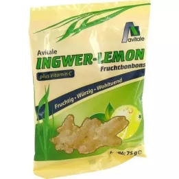 INGWER LEMON Sladkosti+vitamín C, 75 g