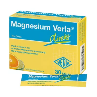 MAGNESIUM VERLA přímé granule citrus, 30 ks MAGNESIUM VERLA přímé granule citrus, 30 ks