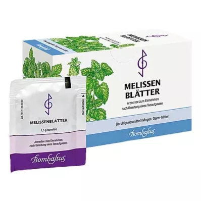 MELISSENBLÄTTER Filtrační sáček na čaj, 20X1,5 g
