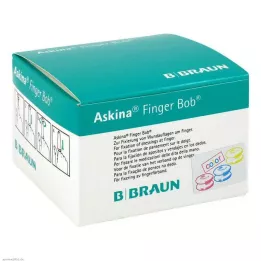 ASKINA Finger Bob barevný, 50 ks