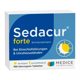 SEDACUR forte sedativní pastilky, 100 ks