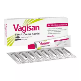 VAGISAN MoistCream Combi 8 vajíček+10 g krému, 1 p