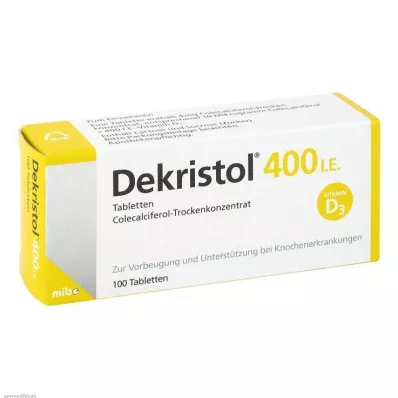 DEKRISTOL 400 tablet I.E., 100 ks