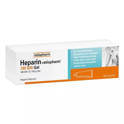 Heparin ratiopharm® 180 000 gel, 150 g