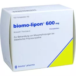 BIOMO-lipon 600 mg potahované tablety, 100 ks