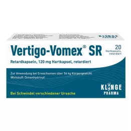 VERTIGO-VOMEX SR Kapsle s pomalým uvolňováním, 20 ks