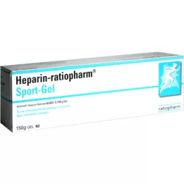 HEPARIN-RATIOPHARM Sportovní gel, 150 g