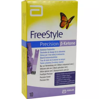 FREESTYLE Přesný ß-ketonový testovací proužek, 10 ks