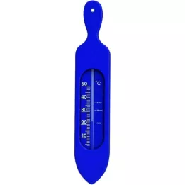 BADETHERMOMETER Plastová modrá, 1 ks