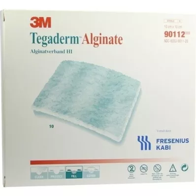 TEGADERM Alginát FK Kompresy 10x10 cm 90112, 10 ks