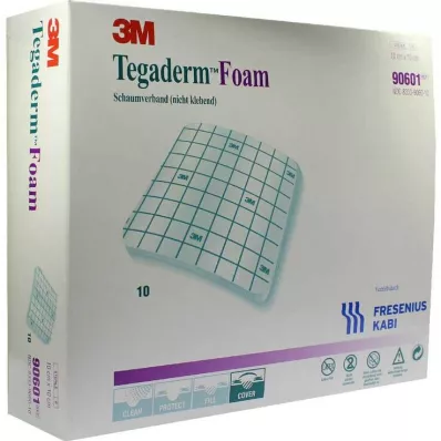 Tegaderm Foam FK 10x10cm 90601, 10 ks