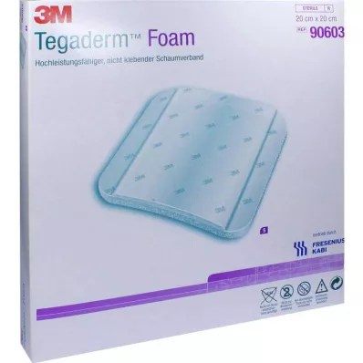 Tegaderm Foam FK 20x20cm 90603, 5 ks