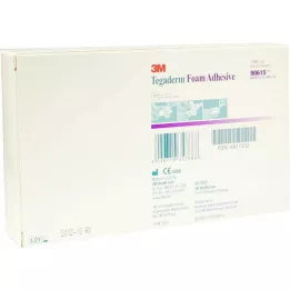 TEGADERM Pěnové lepidlo FK 6,9x6,9 cm kříž 90615, 10 ks